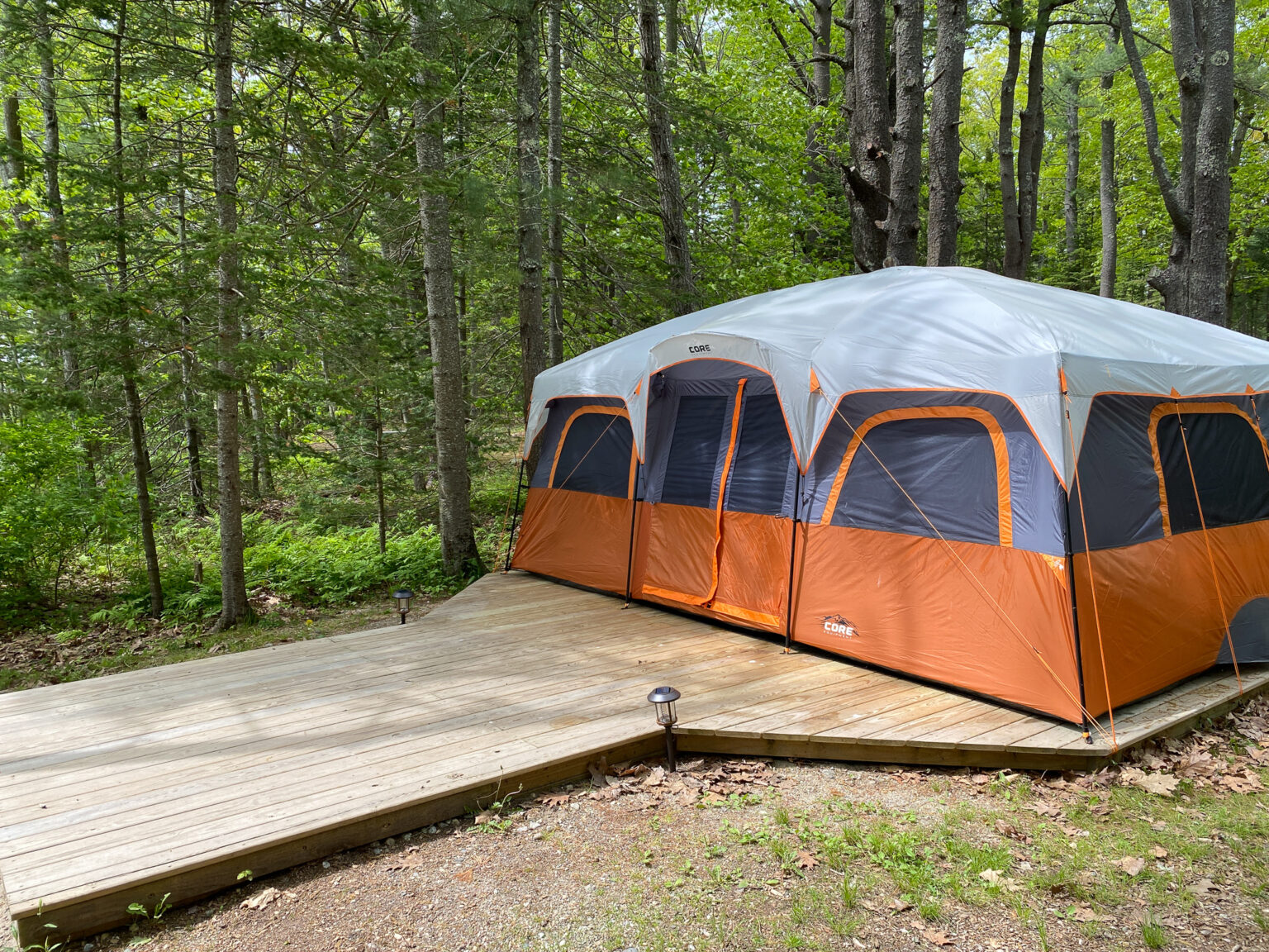 Camping Wolfe's Neck Center Sustainable Coastal Farming