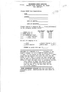 Room rates for original Recompense Sites